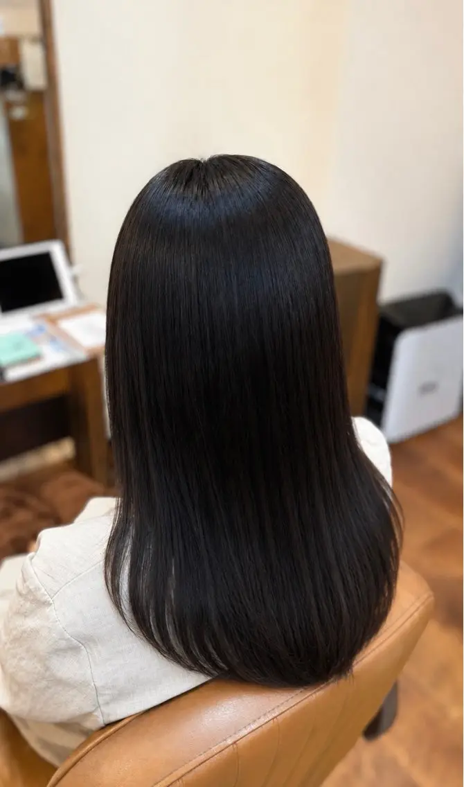 ロング 長谷部 颯のヘアスタイル