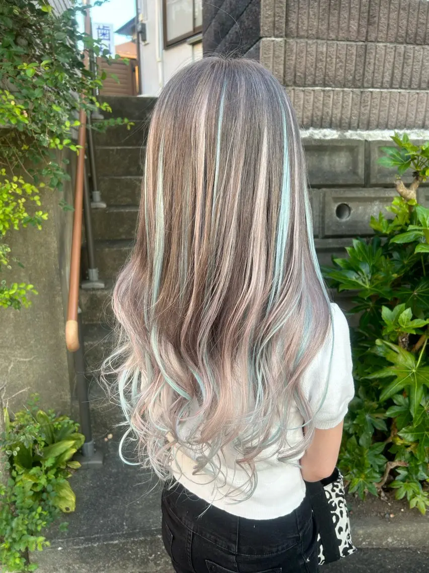 最高級エクステ /羽エクステ白石宇由のヘアスタイル