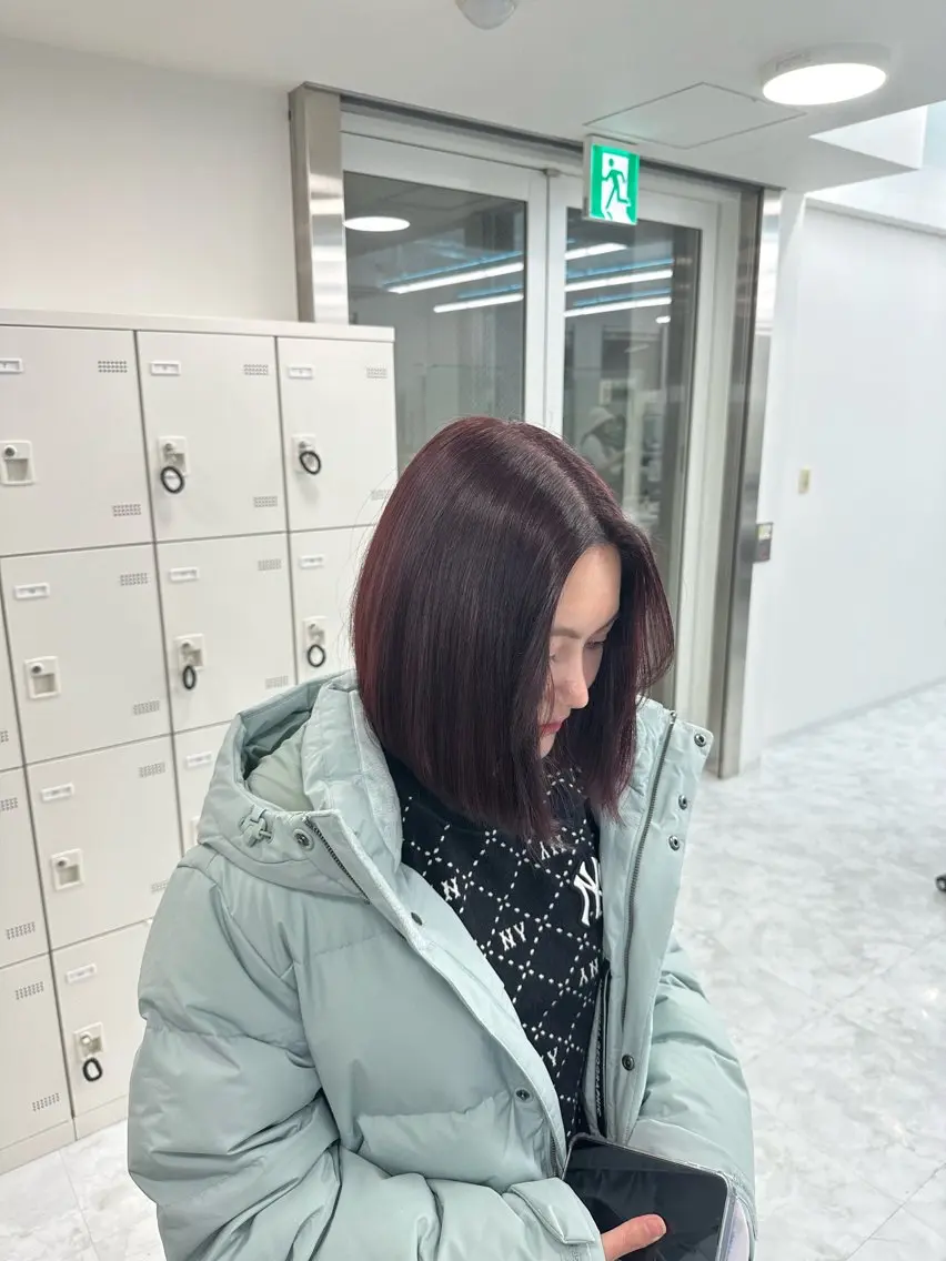 ショート rio🧚🏻‍♀️ 暖色/グレージュのヘアスタイル