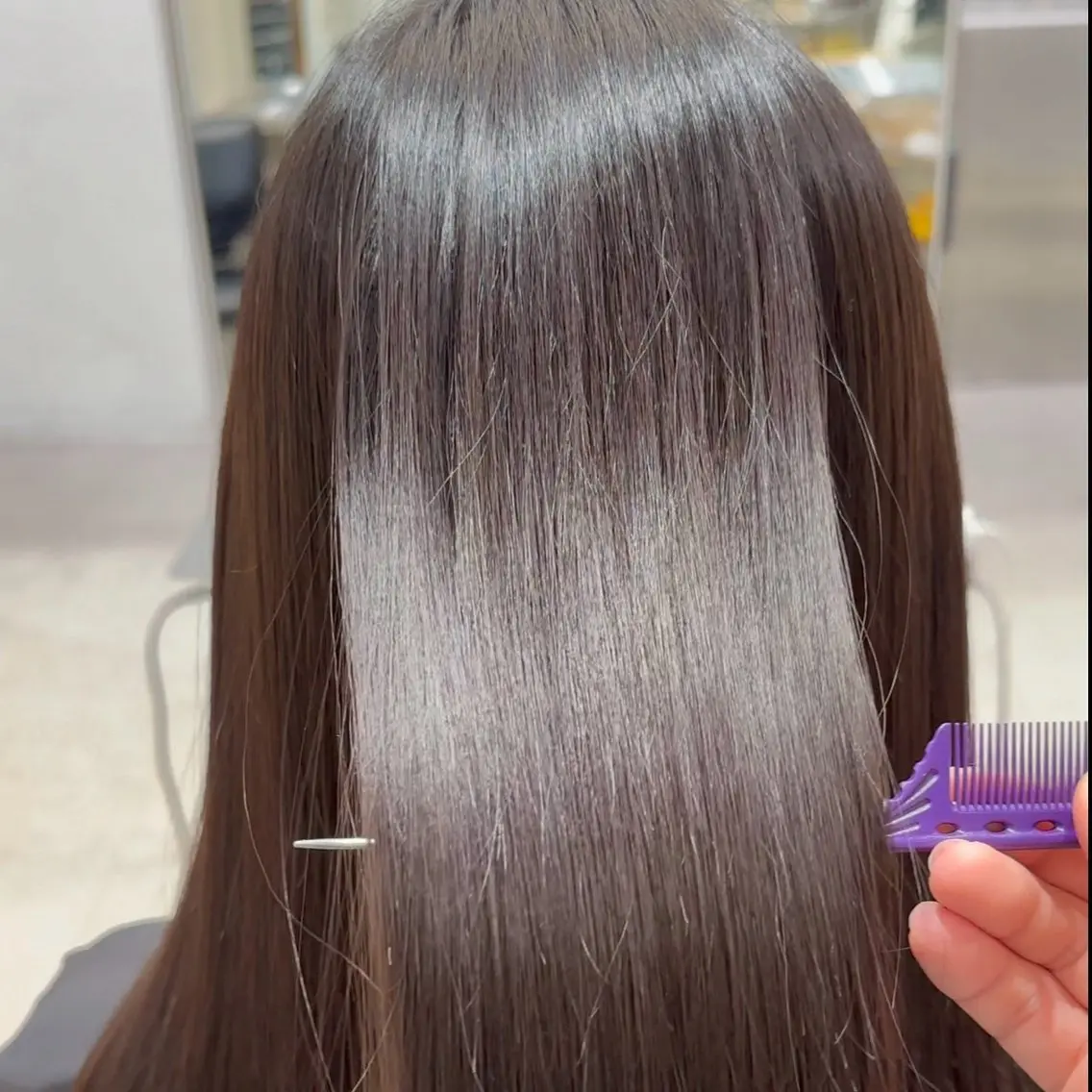 ロング カラー ブラウンカラー ピンクカラー ピンクブラウン 当日予約⭕️ 太田のヘアスタイル