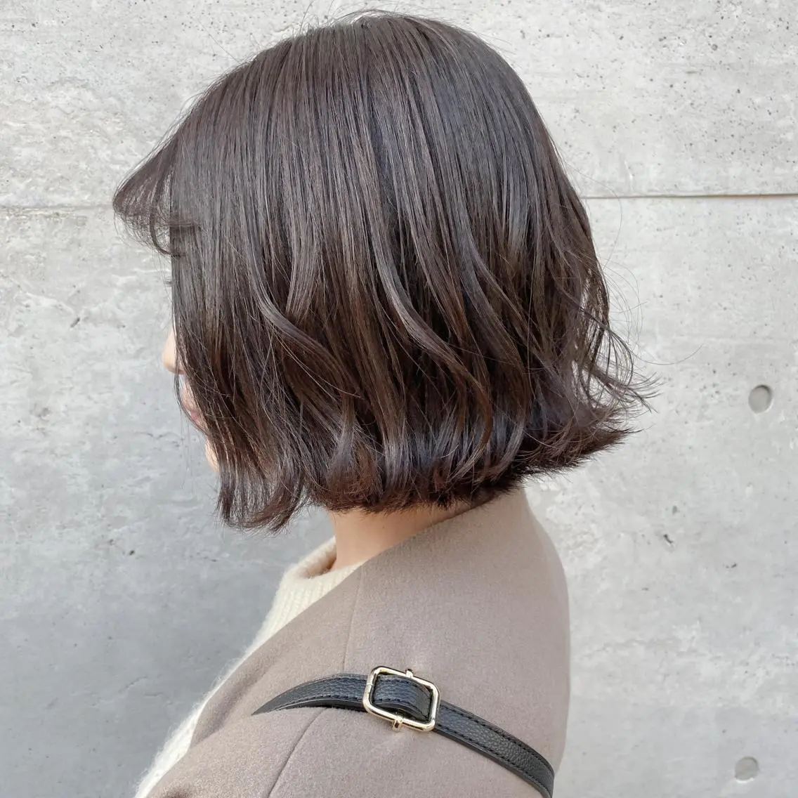 ミディアム カラー ラベンダーカラー 【透明感、艶髪】西村 有司のヘアスタイル