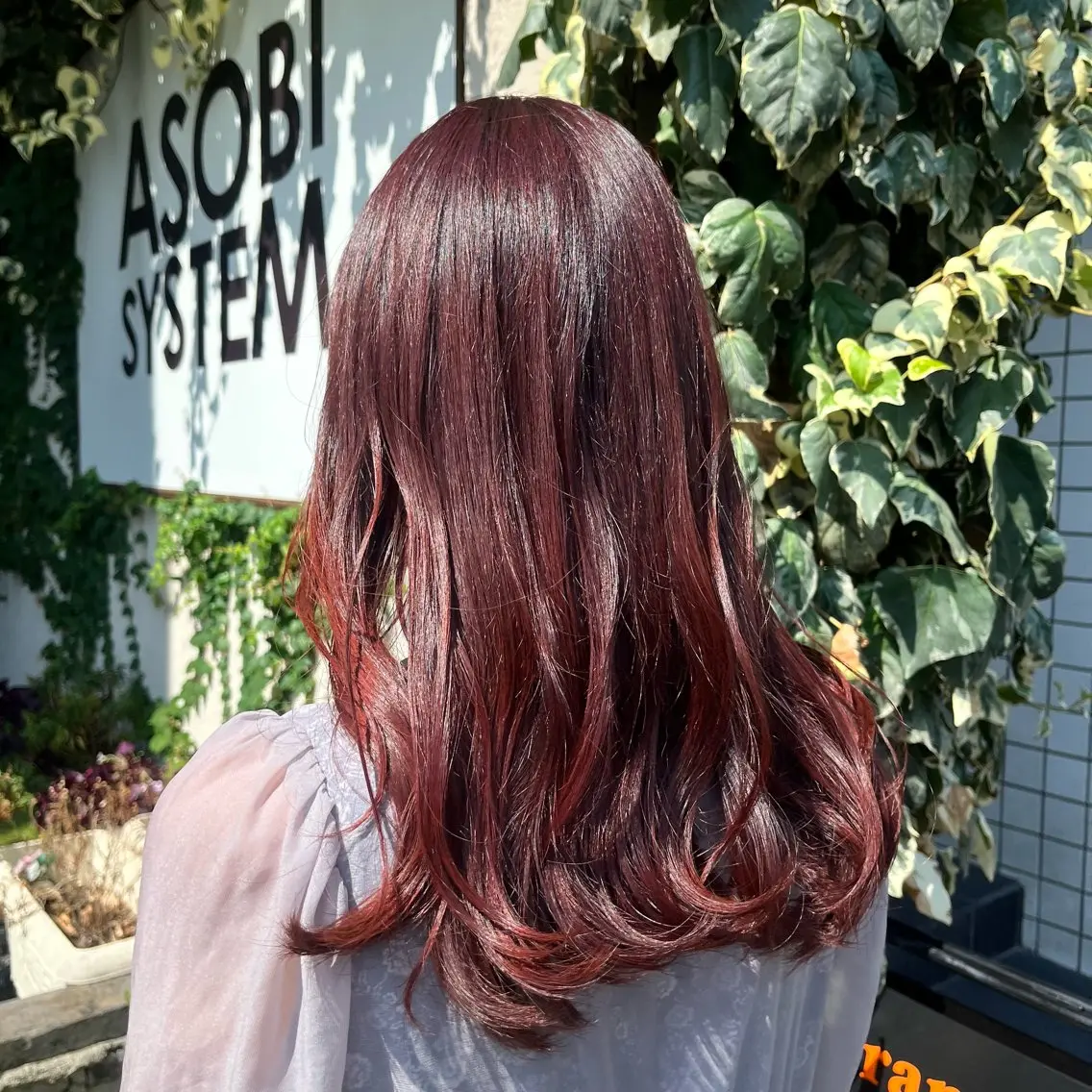 ロング mary'sメリー /ニュアンスカラーのヘアスタイル