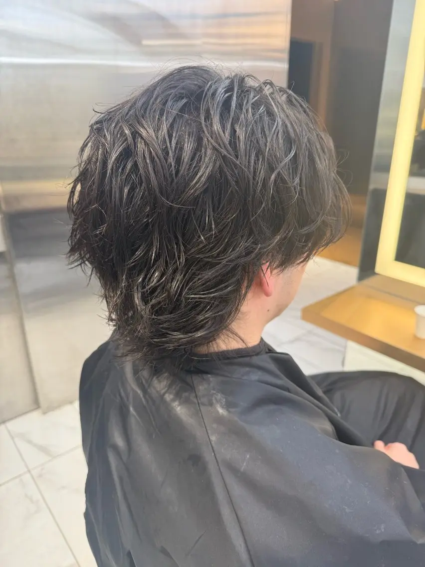 パーマ メンズ メンズパーマ メンズツイストパーマ ツイストパーマ 本田 有里のヘアスタイル