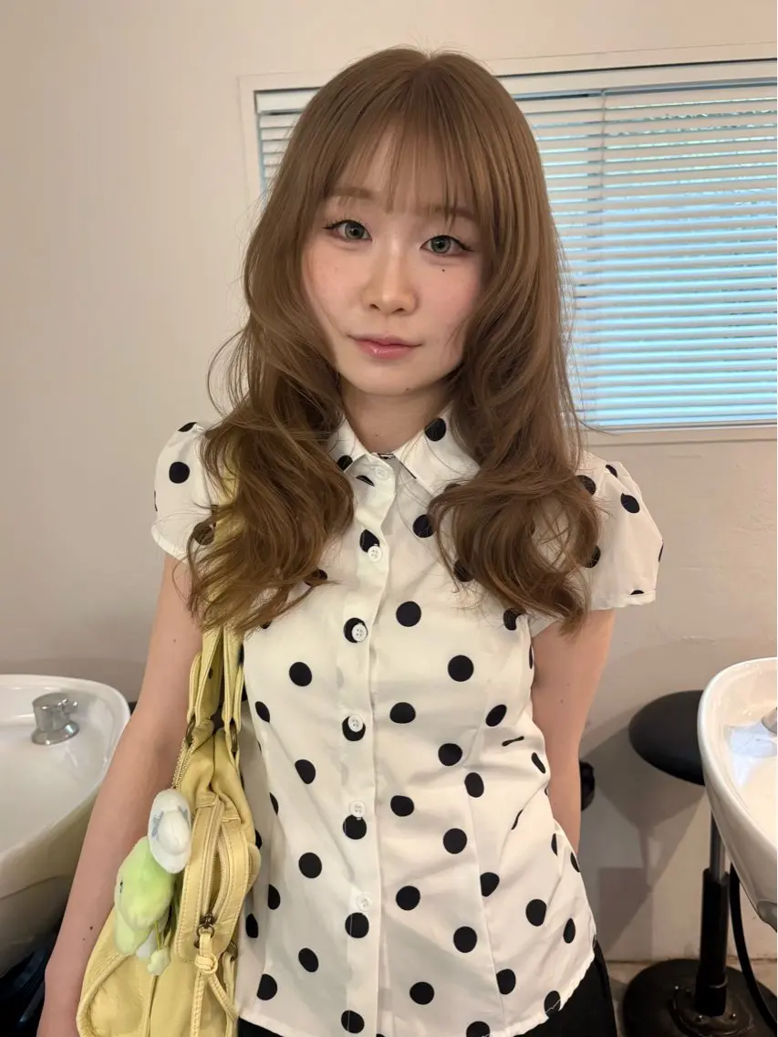 カラー カット ヘアカラー トリートメント kanami/ 中崎町美容室のヘアスタイル