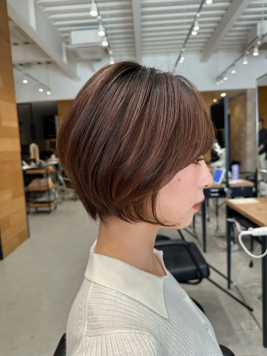 ショート カット ヘアカラー トリートメント ⚜️似合わせヘア⚜️ koudaiのヘアスタイル