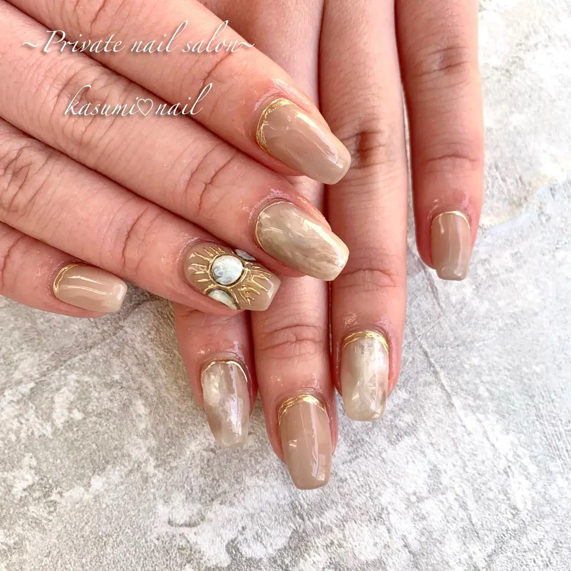 ネイル ニュアンスネイル 春ネイル KASUMI♡ Nailのネイルデザイン