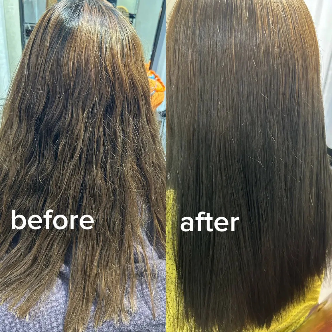 ロング カラー トリートメント ヘアカラー 大久保 天翔のヘアスタイル