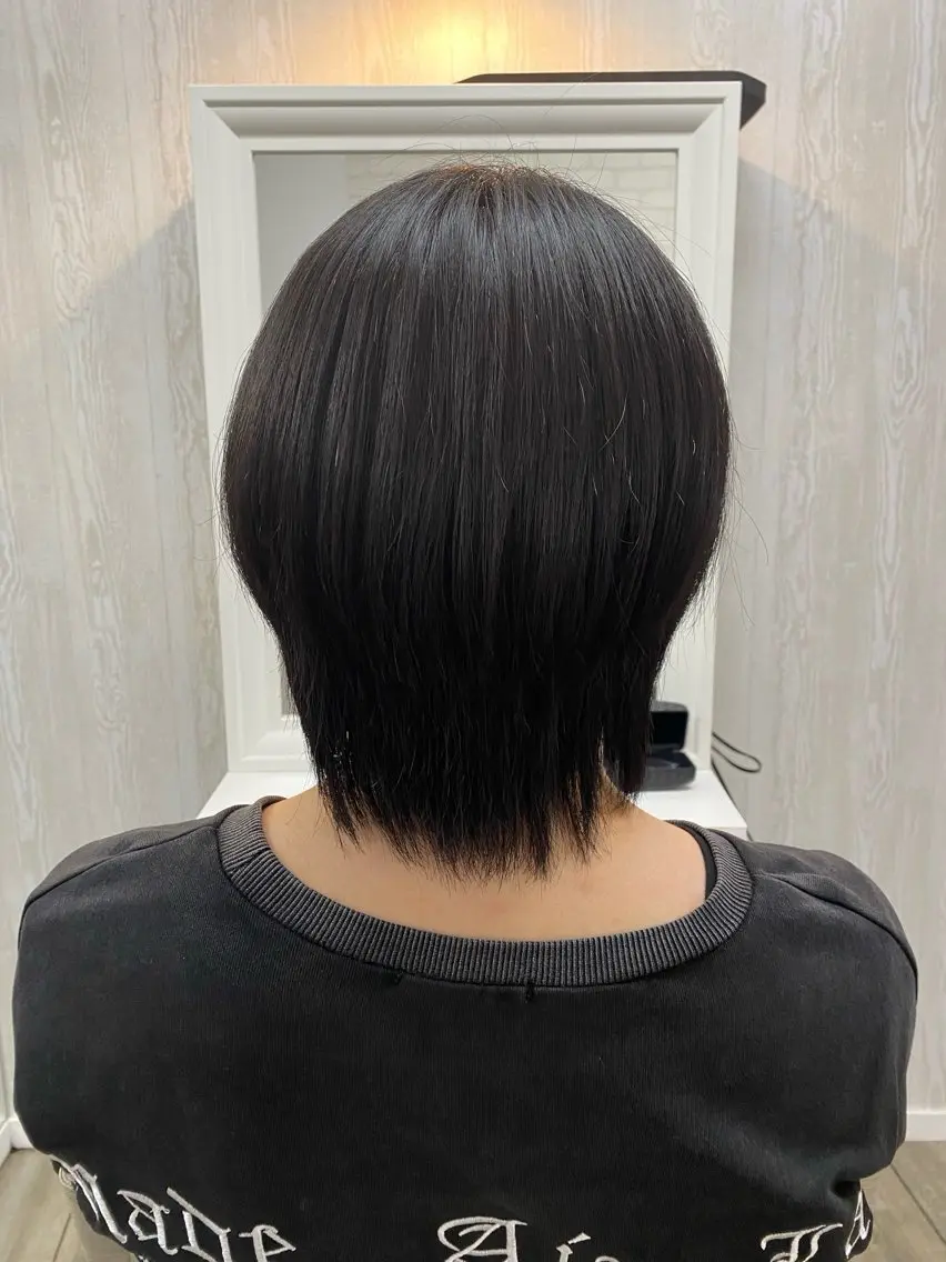 メンズ 縮毛矯正 トリートメント THETAふじみ野 野宮のヘアスタイル
