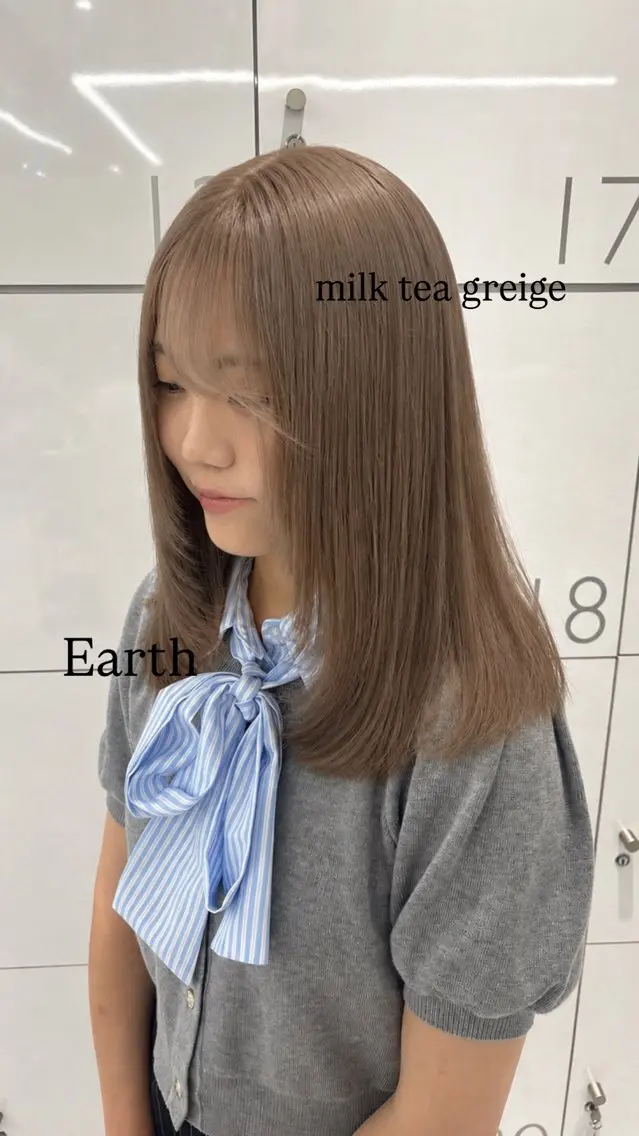 カラー ヘアカラー EARTH札幌駅前店 Miyu🖤💎のヘアスタイル