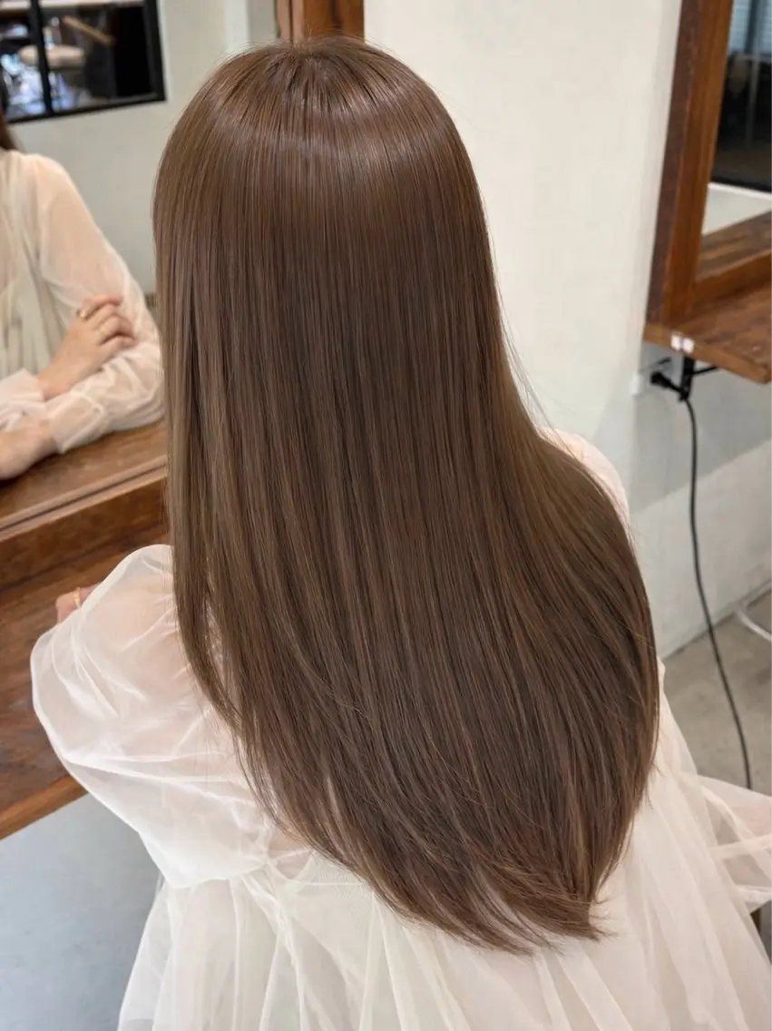 ロング トリートメント 平本 乃愛のヘアスタイル
