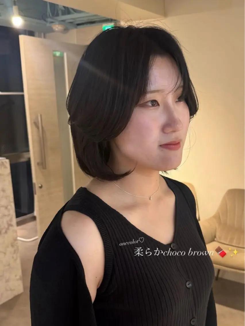 ミディアム 月村 莉乃のヘアスタイル
