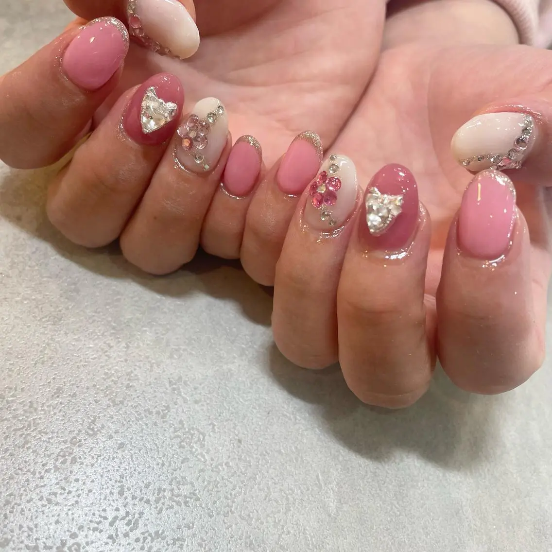 ネイル ピンク Nail Salon Gummi.のネイルデザイン