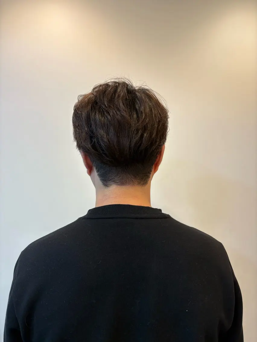カラー メンズ 正見 航佑のヘアスタイル