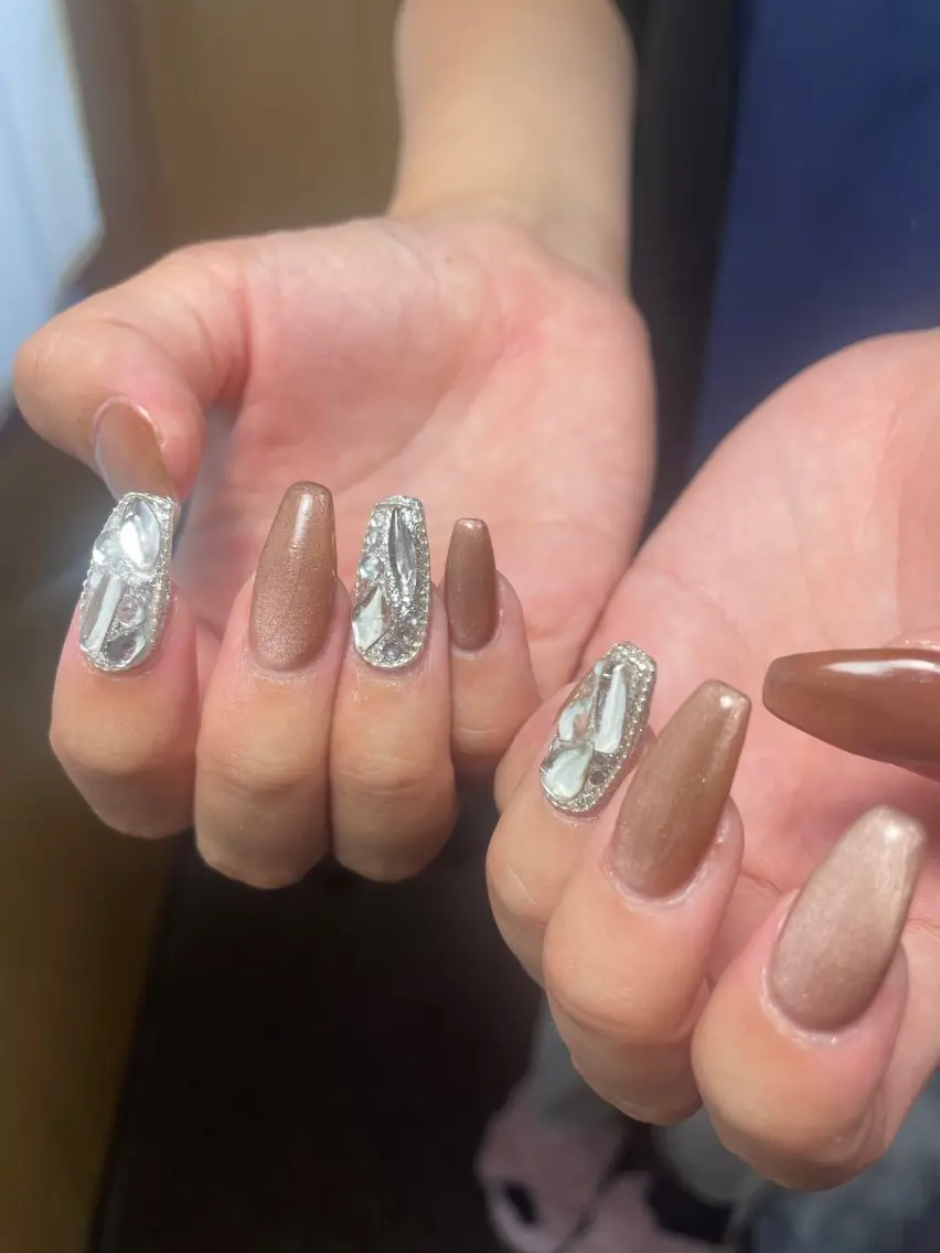 ネイル ロングネイル ハンドネイル nail salon junosのネイルデザイン