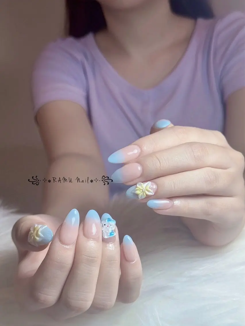 ネイル キラキラネイル マグネットネイル ミラーネイル ピンク 夏ネイル ハンドネイル RAMU Nail 恵比寿店のネイルデザイン