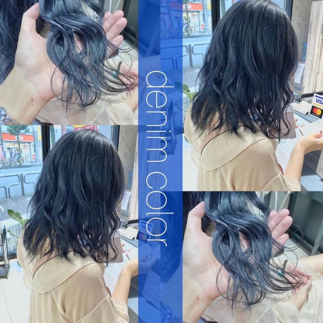 セミロング カラー ✨髪質改善専門店✨ QOLU✨のヘアスタイル