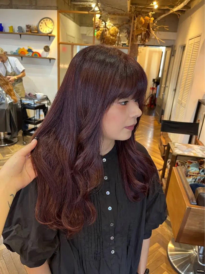 ロング カラー ヘアカラー sora / 渋谷 / ハイトーンのヘアスタイル