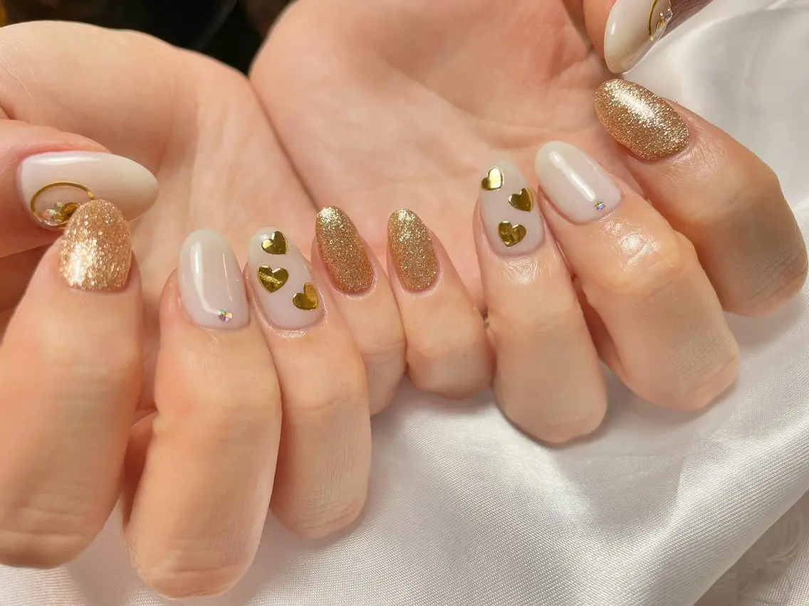 ネイル バレンタイン nanal nailのネイルデザイン