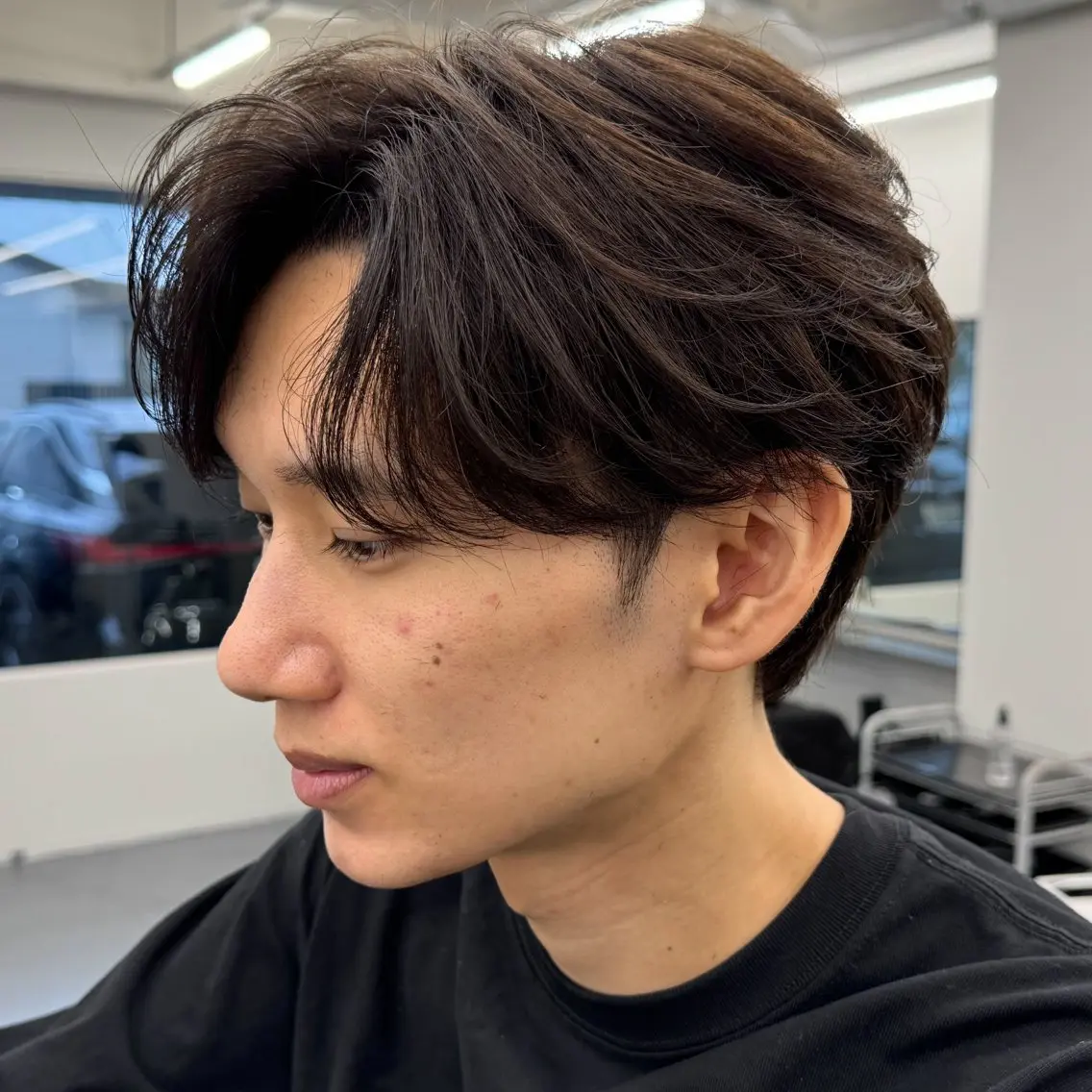 ショート パーマ メンズ カット パーマ トリートメント メンズパーマの人 KAZUのヘアスタイル