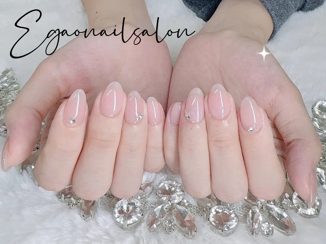 ネイル アートネイル フットネイル フレンチネイル ジェルネイル グラデーション ハンドネイル EGAO NAIL 錦糸町店のネイルデザイン