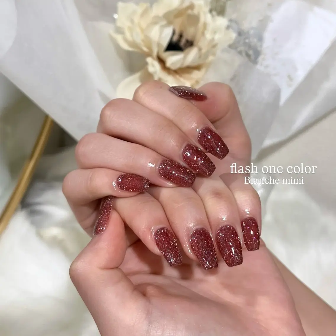 ネイル ハンドネイル Blanche mimi.u_aのネイルデザイン