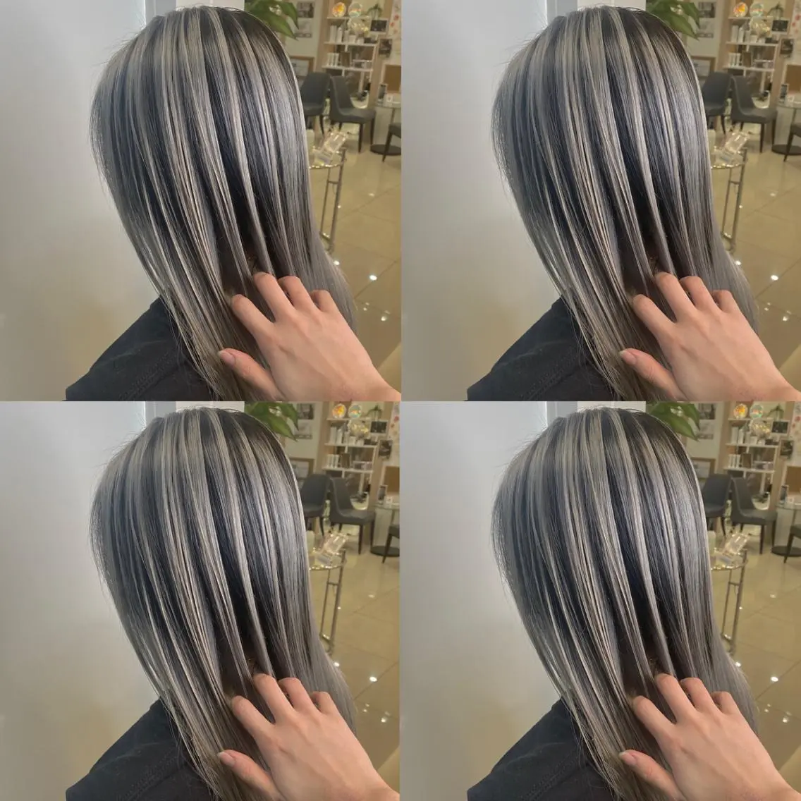 セミロング カラー ヘアカラー トリートメント 【カラー指名No 1✨】HIBIKIのヘアスタイル