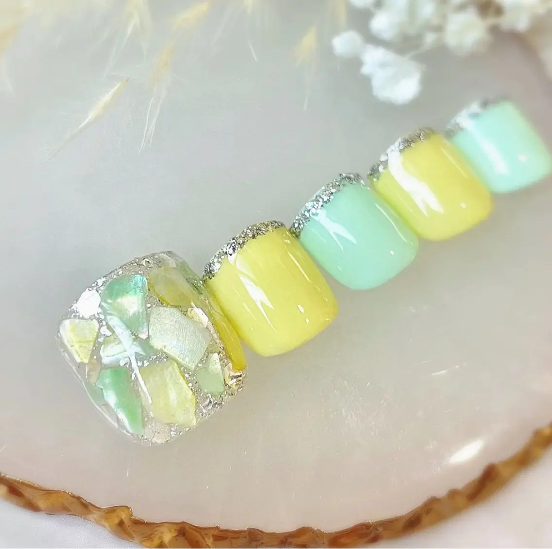 ネイル フットネイル OCEAN nail パラジェル 取扱い店のネイルデザイン