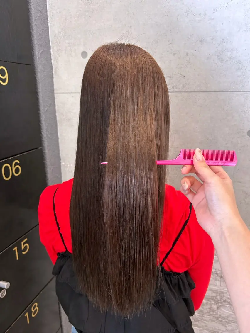 ロング EARTH平塚 🎀白石 りおん🤍のヘアスタイル