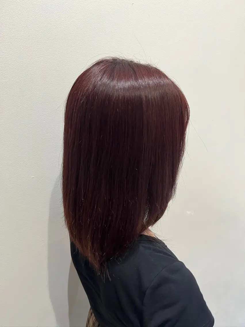 カラー 石渡 美涼のヘアスタイル