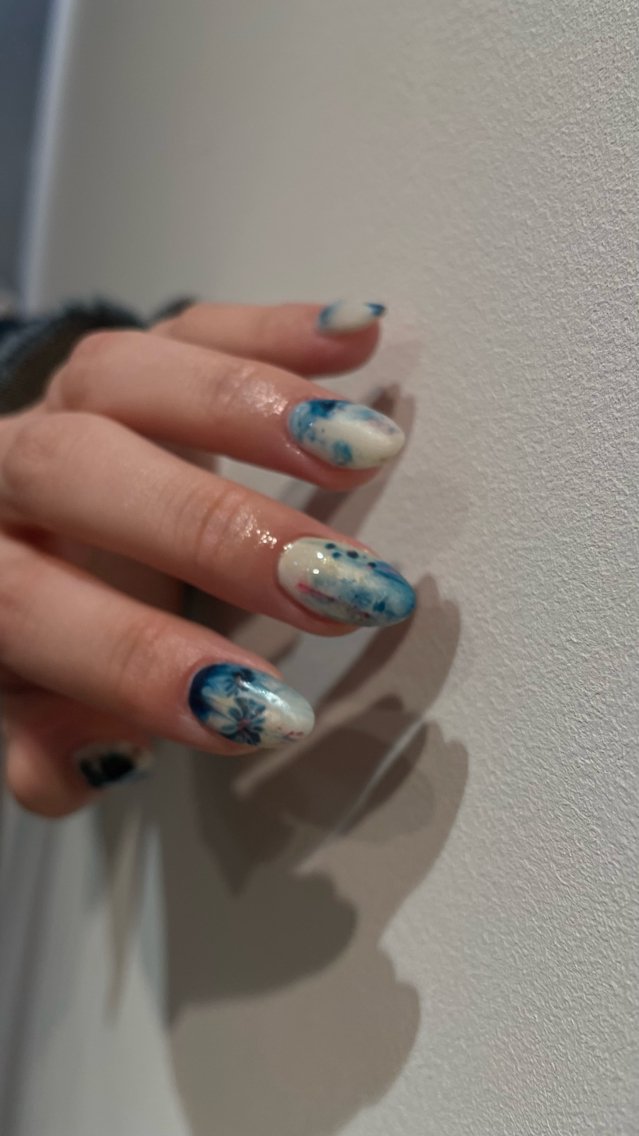 ネイル ハンドネイル フットネイル quro.n 拝島店 kaeのネイルデザイン