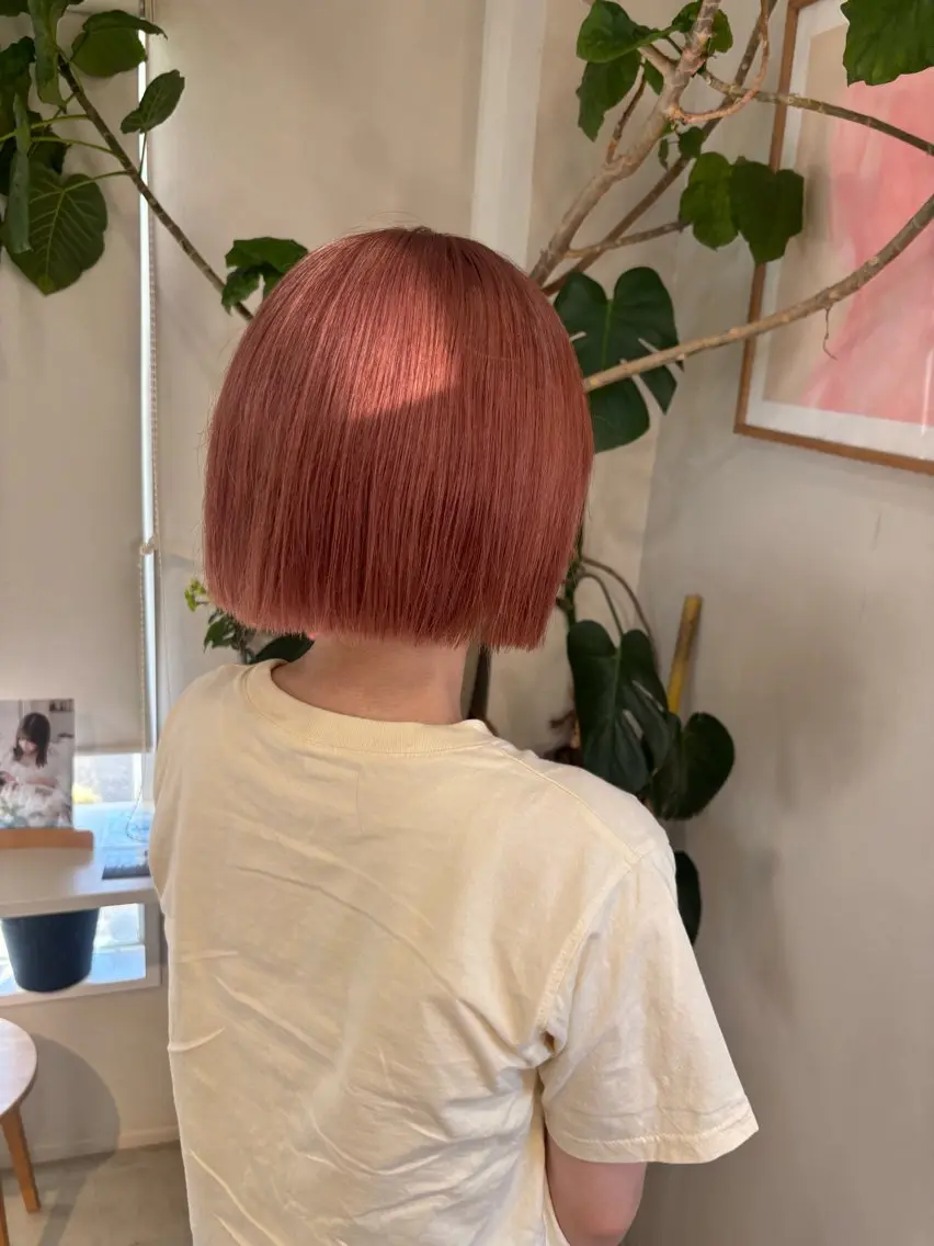 ショート カラー ヘアカラー ひいな /艶カラー🌿のヘアスタイル