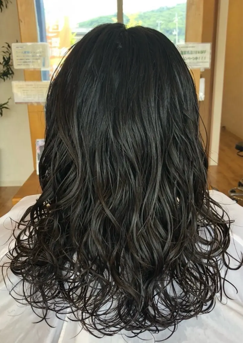 パーマ 森川 美保のヘアスタイル