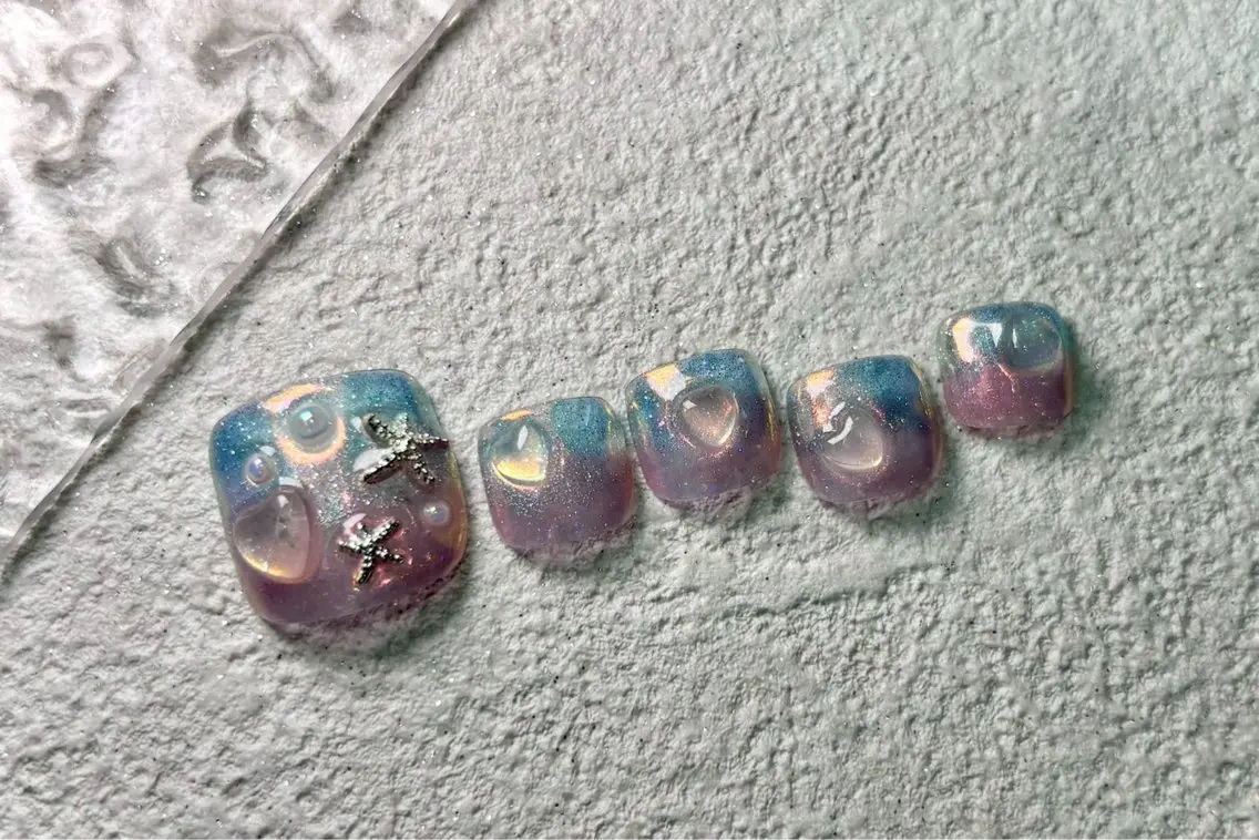 ネイル フットネイル nail salon quartettoのネイルデザイン