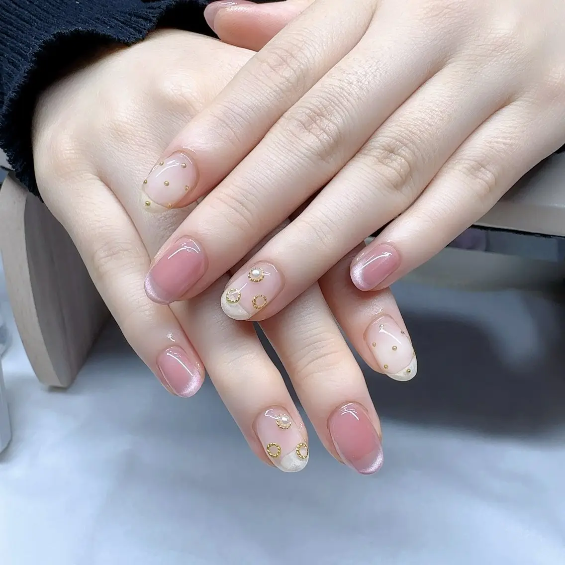 ネイル シンプルネイル ハンドネイル LOA.NAIL 本八幡店💞Kyouのネイルデザイン