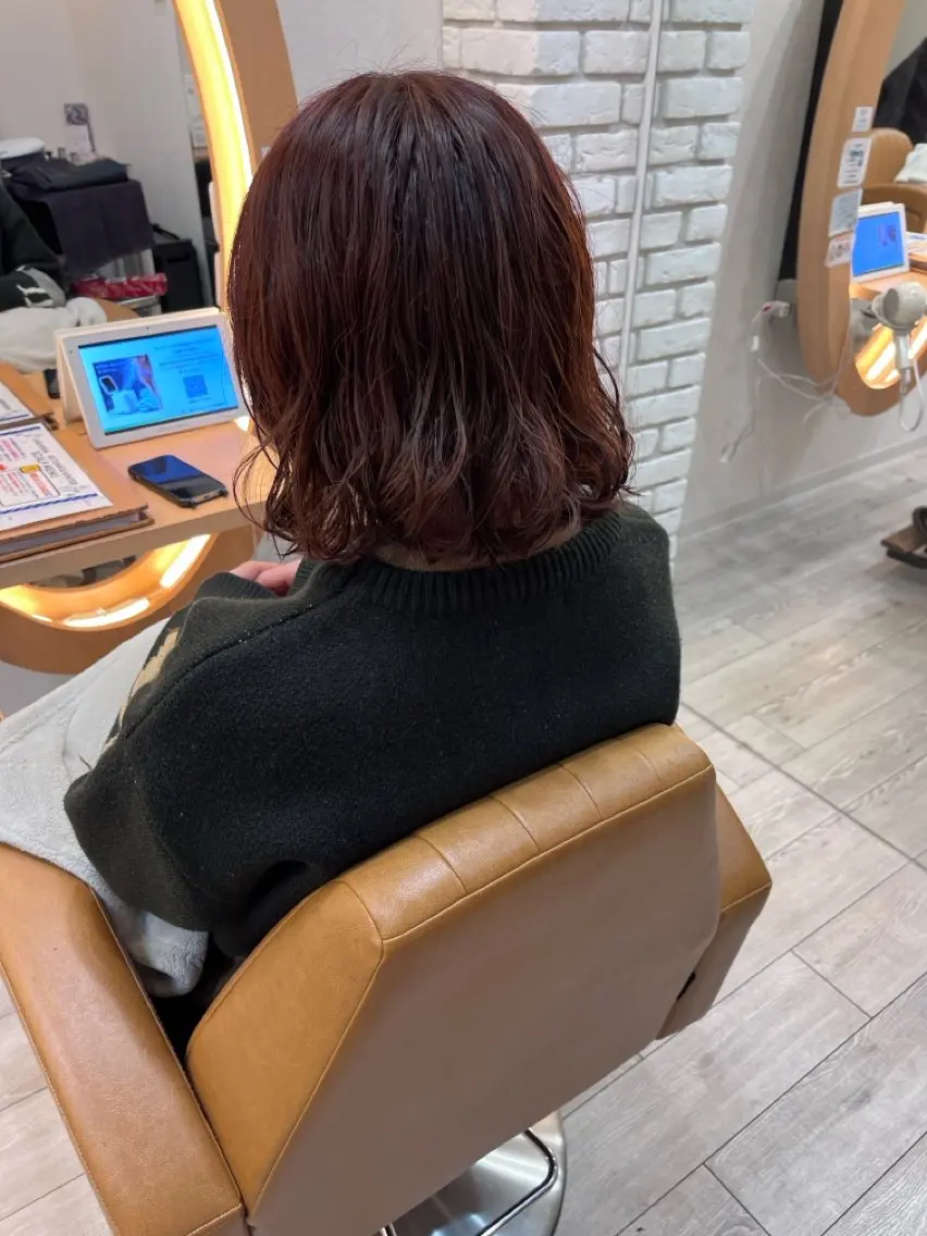 パーマ adorable 高橋 ひなののヘアスタイル