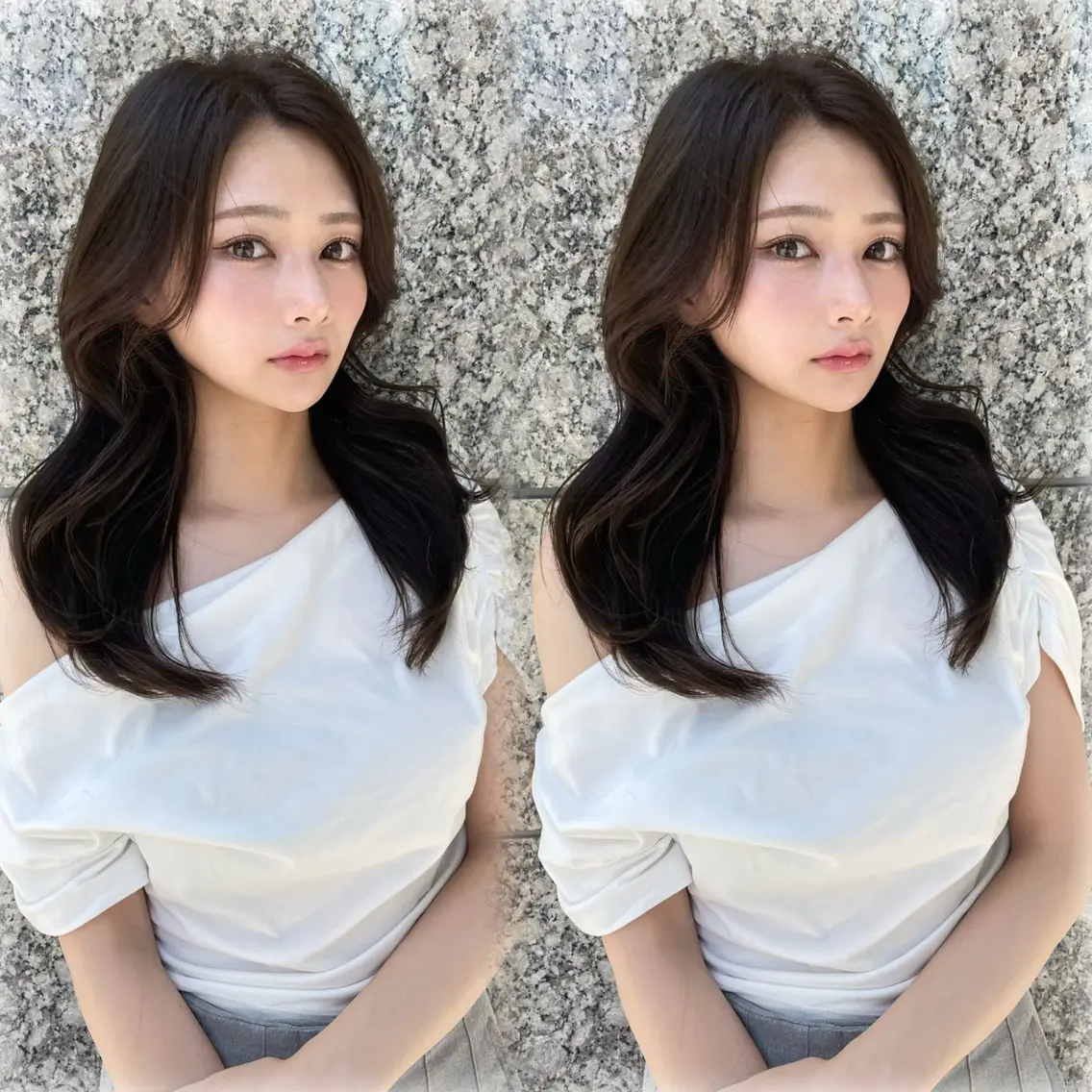 ロング カラー 銀座/レイヤー/ 透明感カラー✨りくのヘアスタイル