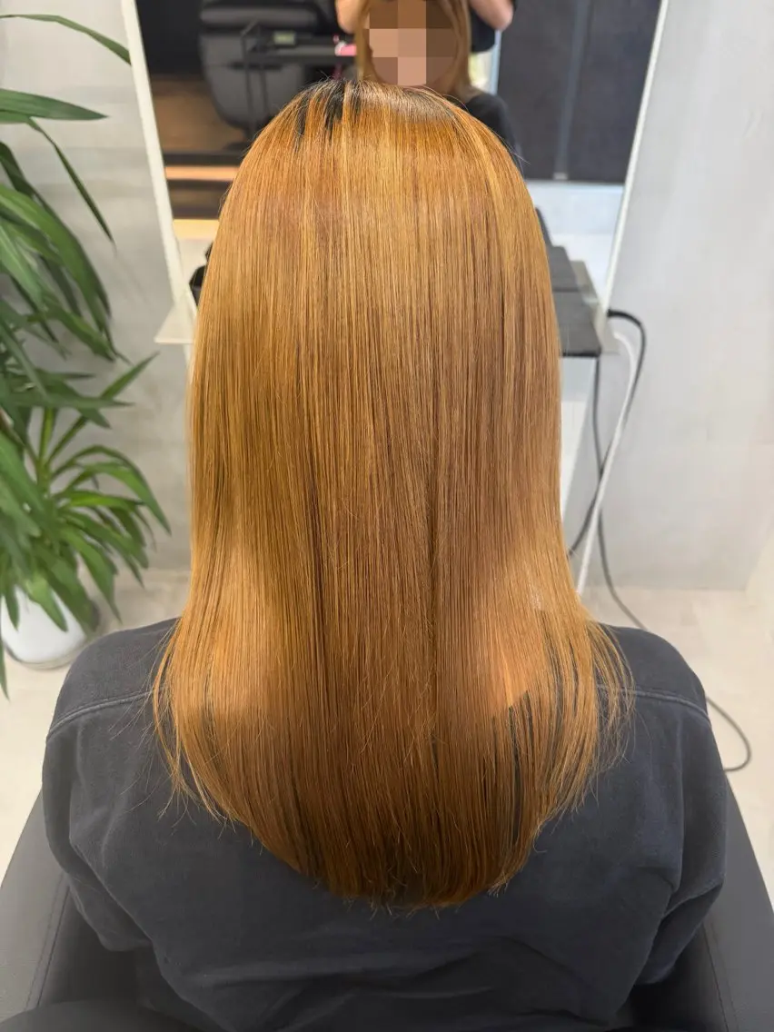ロング 髪質改善 縮毛矯正 GHØAT【ゴート】 さおりのヘアスタイル