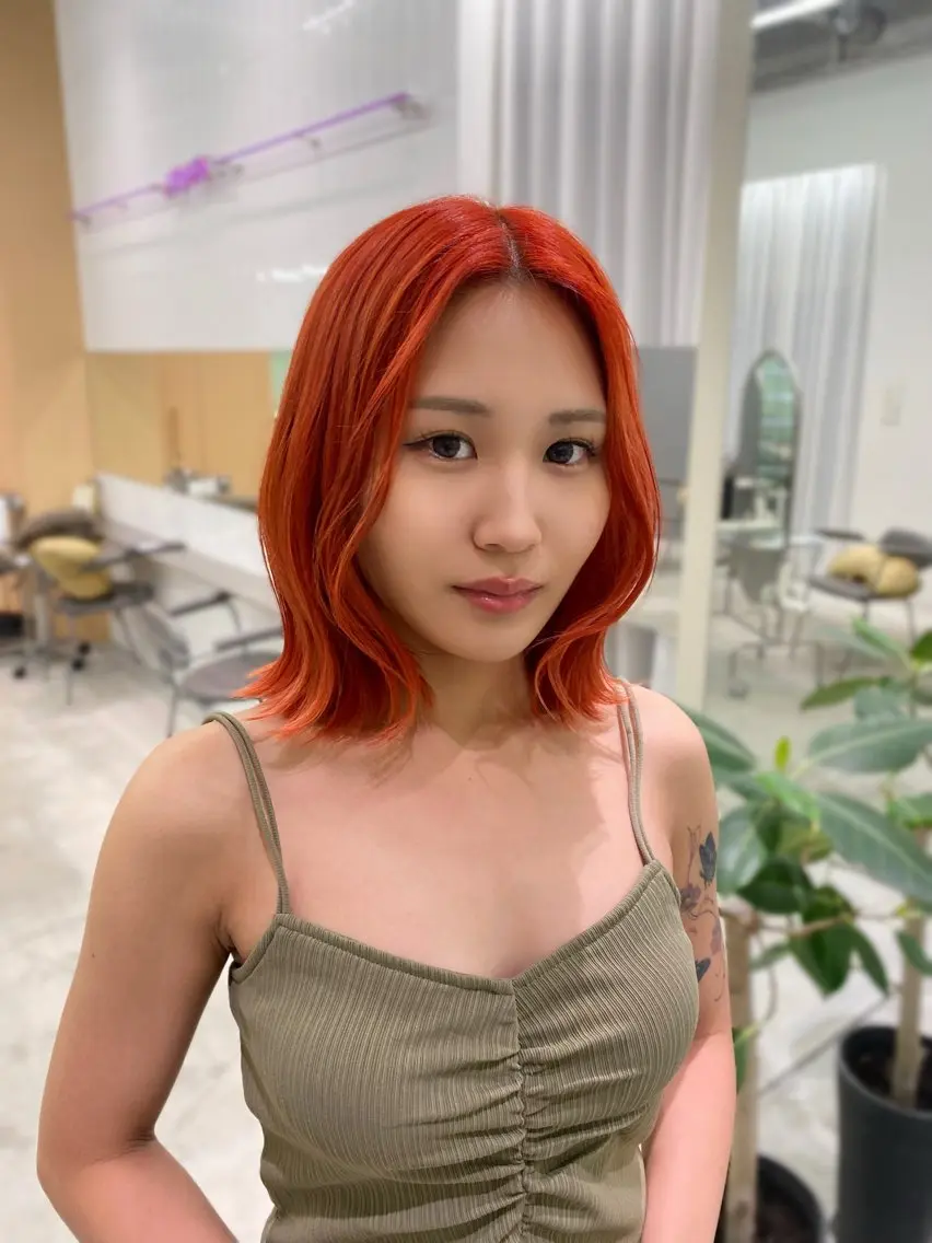 ミディアム カラー JUURI noi☆のヘアスタイル