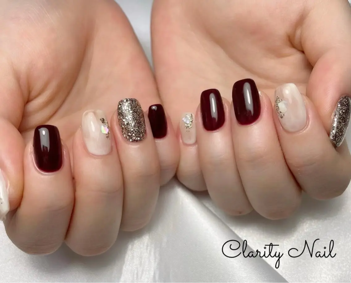 ネイル アートネイル 持ち込み ハンドネイル Clarity Nailのネイルデザイン