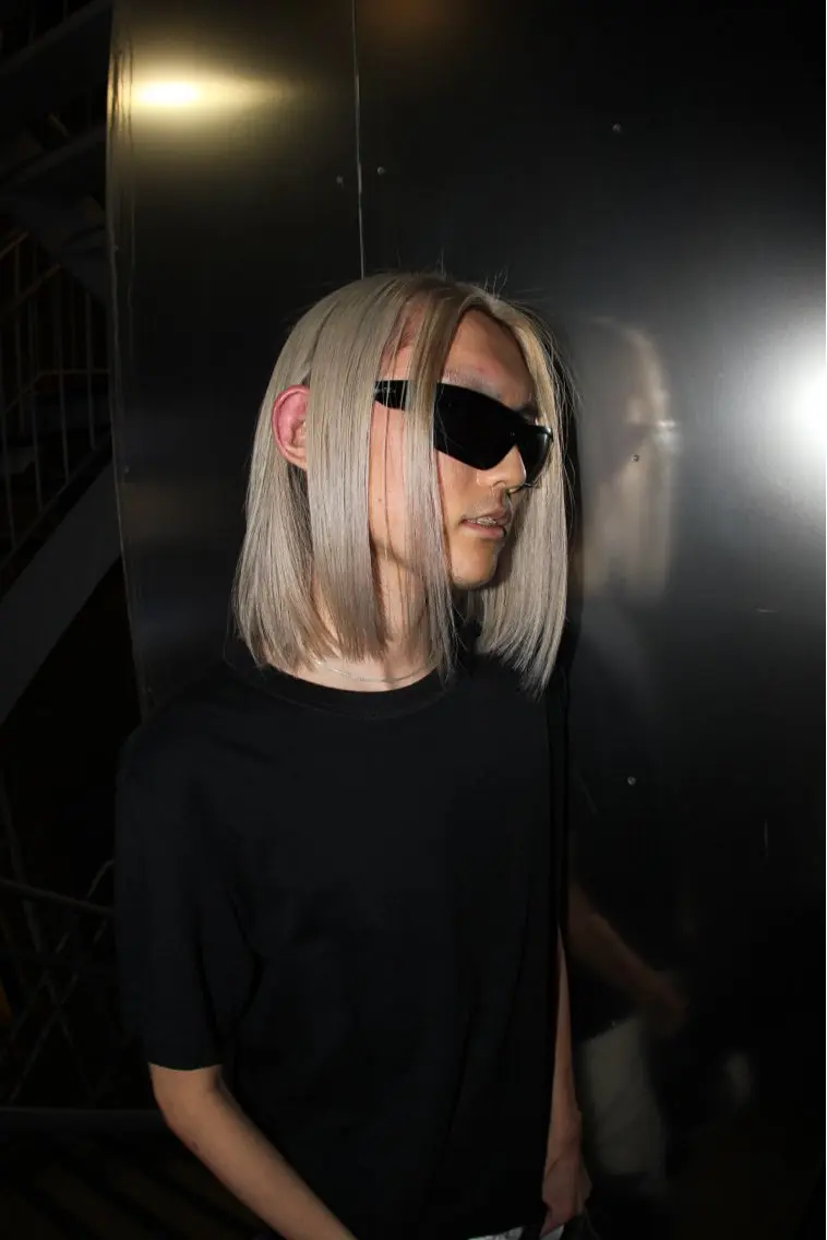 ミディアム カット ヘアカラー トリートメント 茂木 翔のヘアスタイル