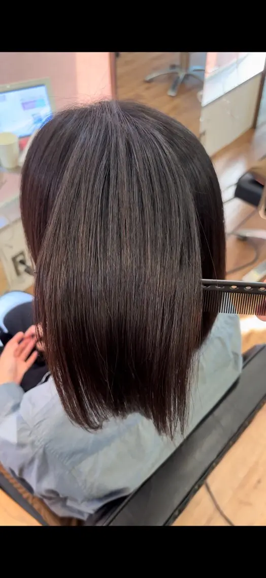ミディアム 美髪矯正‎×髪質改善 任せて🤍Ko-taのヘアスタイル