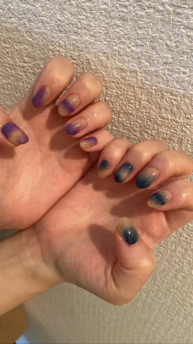 ショート カラー ネイル tetty nailsalonのネイルデザイン
