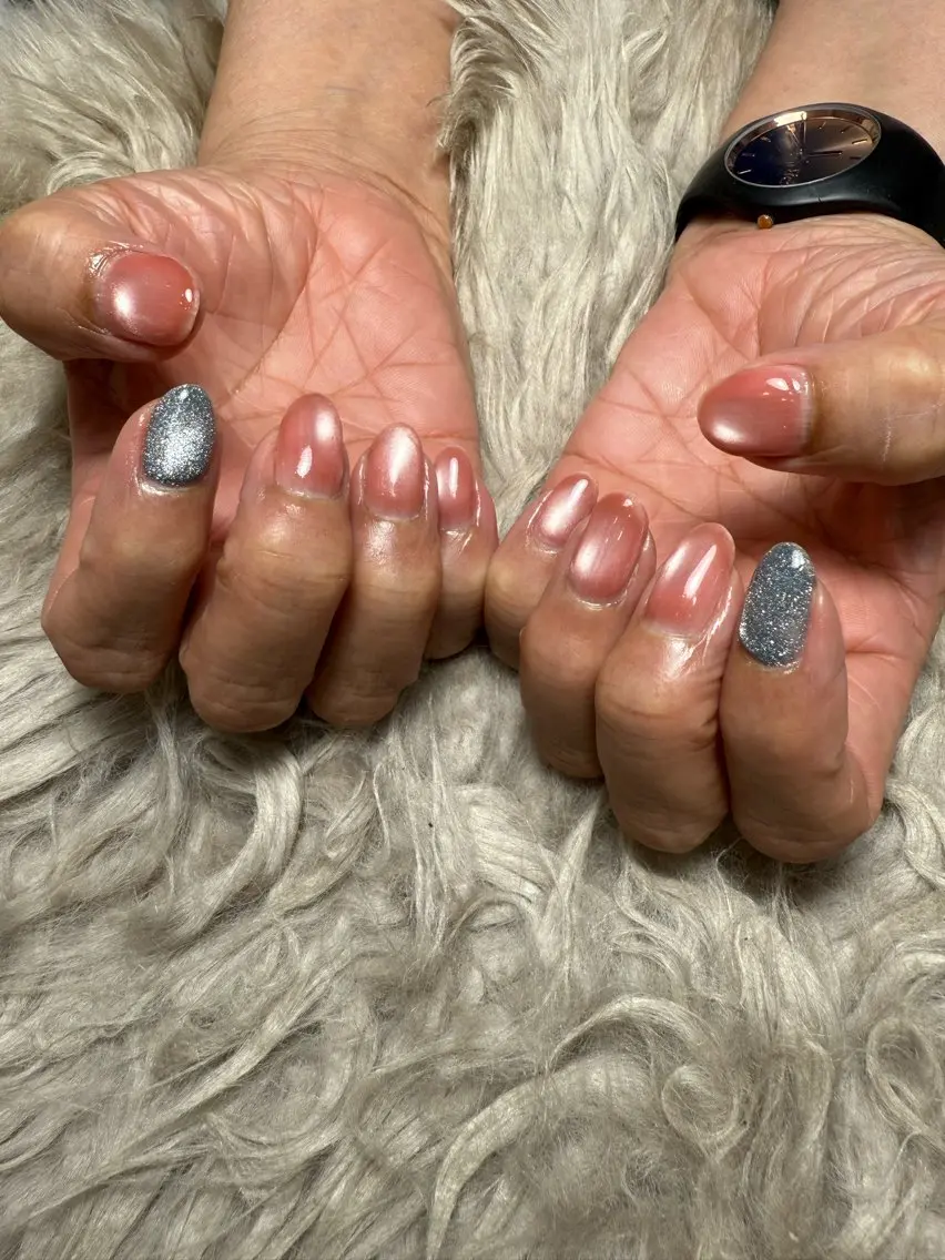 ネイル マグネットネイル ハンドネイル nail Haruのネイルデザイン