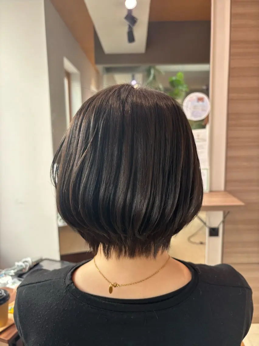 ショート 丸みショート ショートヘア ✿︎AMELY呉服町 海野采紗‎✿  ‎のヘアスタイル