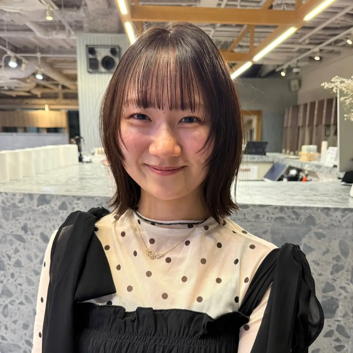 ミディアム やはらりの/ 透明感カラーのヘアスタイル
