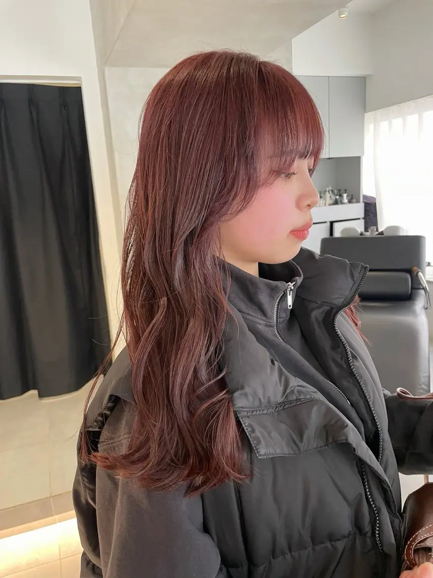 ロング カラー 🪞透け感&韓国ヘア 🪞honokaのヘアスタイル