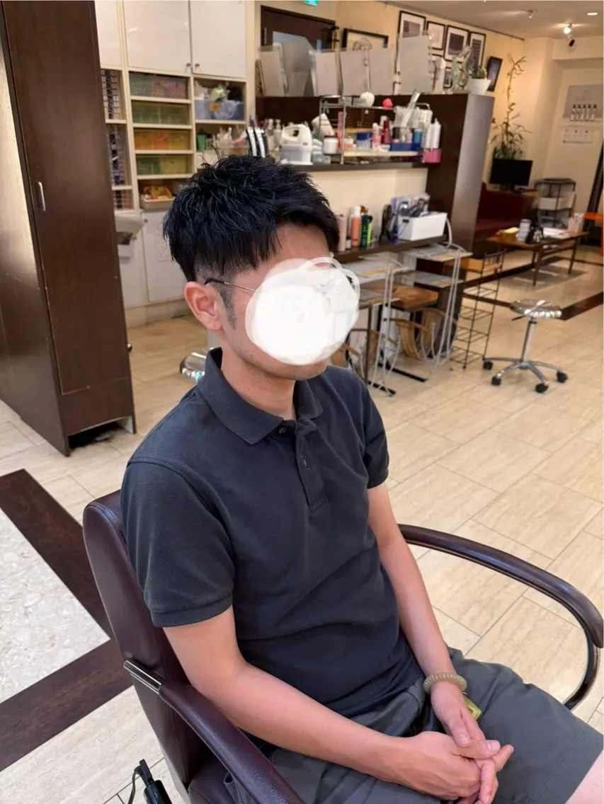 メンズ 青山 光のヘアスタイル