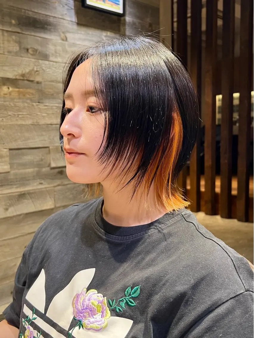 ショート カラー カット ヘアカラー トリートメント 🐺ウルフカット特化 ショート募集/今川のヘアスタイル