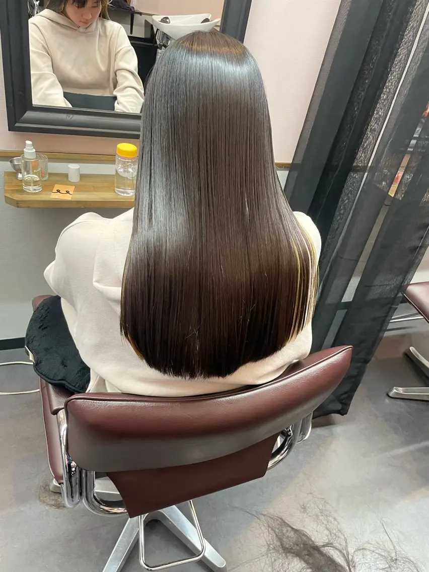 ロング 髪質改善 縮毛矯正 💇♀️髪質改善 玉谷 俊💇♂️のヘアスタイル