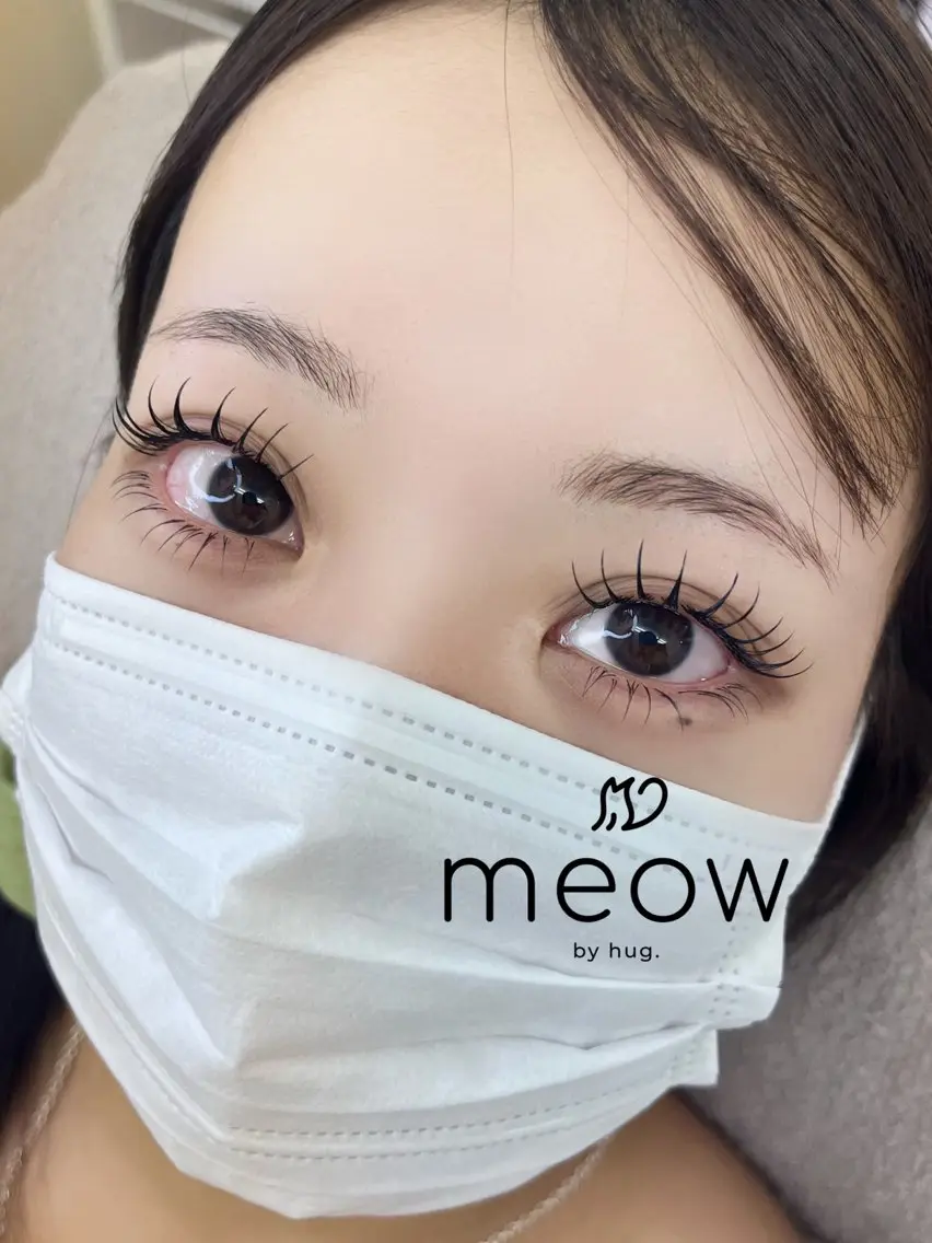 マツエク・マツパ meow RINA 恵比寿🐈🎀のマツエク・マツパデザイン